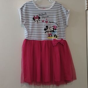 Minnie And Mickey Together Forever Dress Size 8